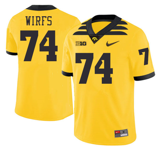 Tristan Wirfs Iowa Jersey,University Of Iowa Hawkeyes Fotoball Uniforms,Jersey,Gears-Throwback